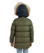 COLMAR E-CONCRETE KIDS Quilted hooded down jacket - Baby Jackets