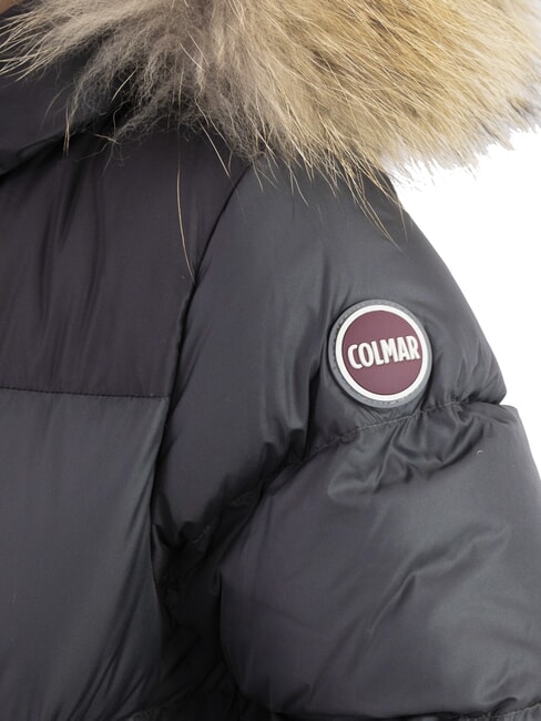 E-CONCRETE KIDS Down jacket with hood vulcan-black - Baby Jackets