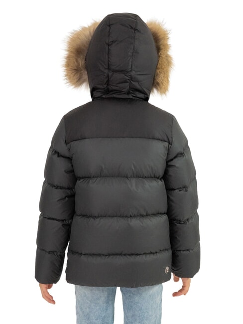 E-CONCRETE KIDS Down jacket with hood vulcan-black - Baby Jackets