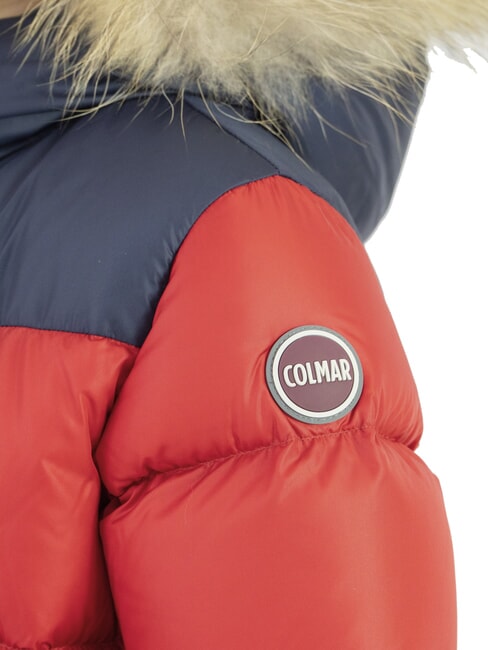 E-CONCRETE KIDS Down jacket with hood hero navy blue - Baby Jackets