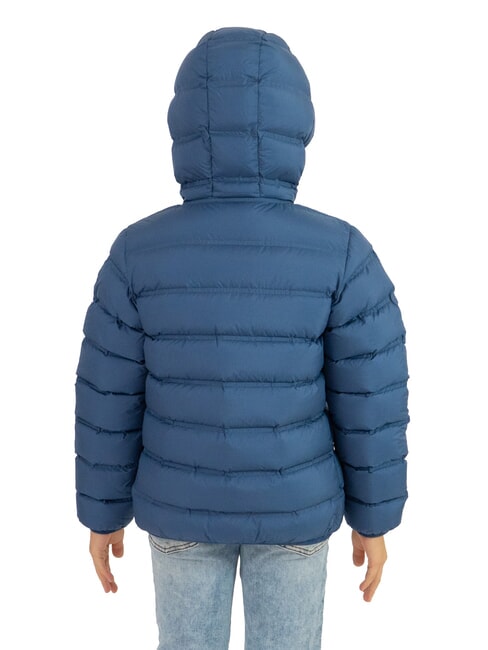 MINIMAL KIDS Down jacket with hood dark blue/polar - Baby Jackets