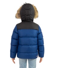 COLMAR E-CONCRETE KIDS Down jacket with hood Captain Black Black - Baby Jackets - 2