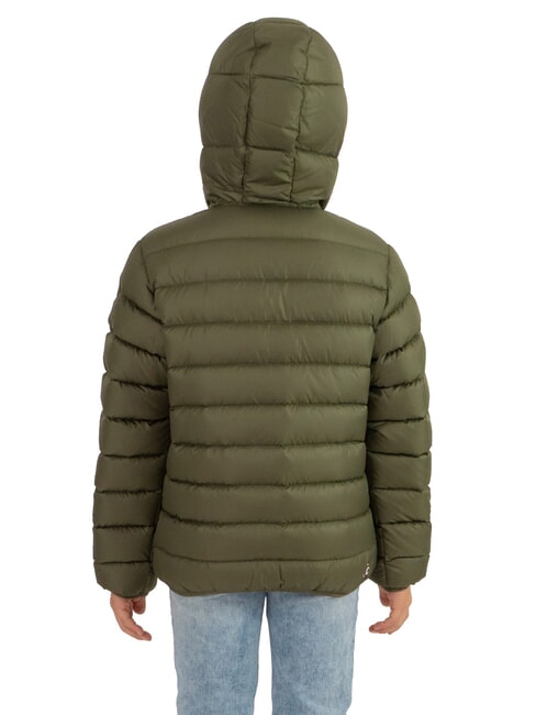 E-CONCRETE KIDS Short down jacket with hood bush-navyblue - Baby Jackets