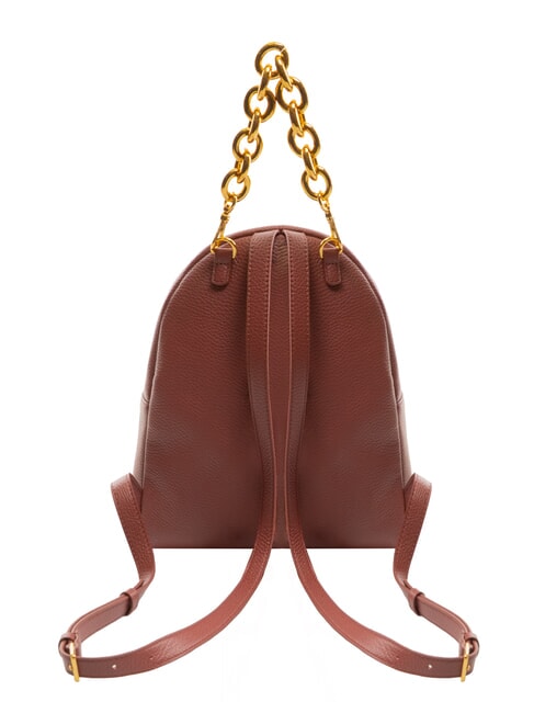 FENIX Small leather backpack brandy - Women’s Bags