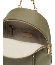 COCCINELLE FENIX Medium leather backpack laurel green - Women’s Bags - 5