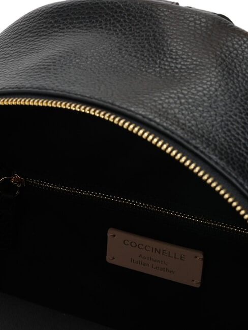 FENIX Medium leather backpack Black - Women’s Bags