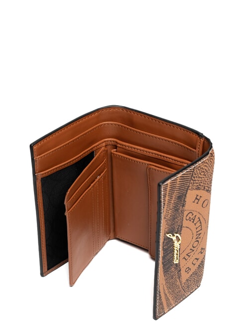 PLANETARIUM Medium wallet with flap monochrome tan - Women&rsquo;s Wallets