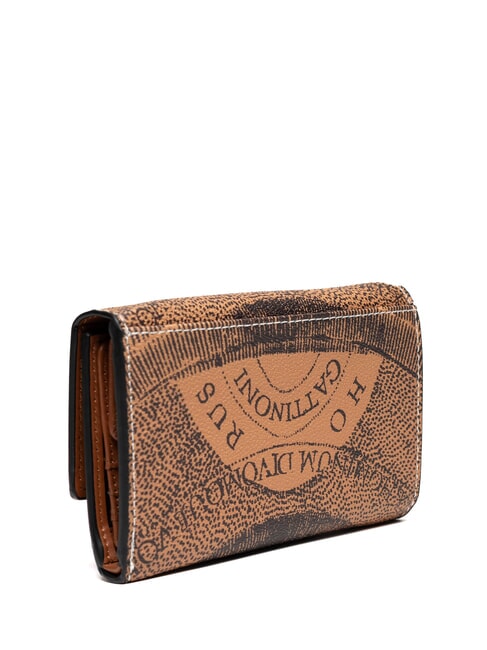 PLANETARIUM Medium wallet with flap monochrome tan - Women&rsquo;s Wallets