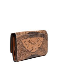 GATTINONI PLANETARIUM Medium wallet with flap monochrome tan - Women&rsquo;s Wallets - 3