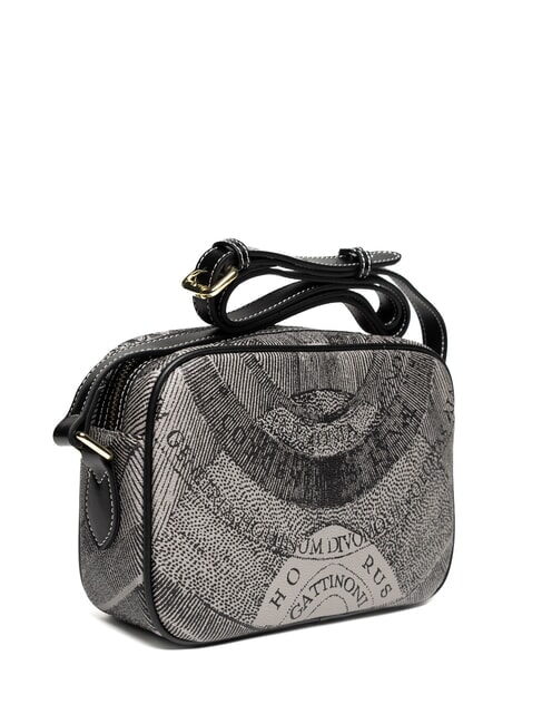 PLANETARIUM Shoulder bag with pocket monochrom lt grey/black - Women&rsquo;s Bags