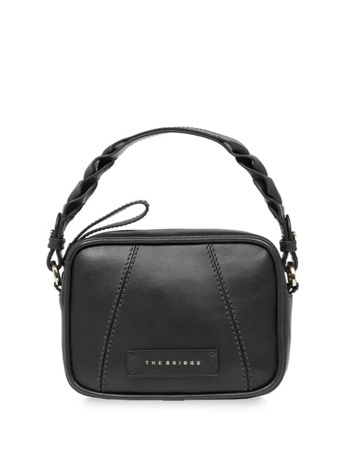BRIGIDA  Mini hand bag, with shoulder strap Black Gold - Women’s Bags