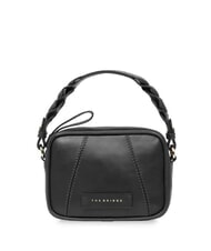 THE BRIDGE BRIGIDA  Mini hand bag, with shoulder strap Black Gold - Women’s Bags - 3