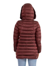 COLMAR DELUXE Women's down jacket with fur hood darkbrunette-darks - Women's down jackets - 2