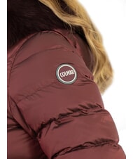 COLMAR DELUXE Women's down jacket with fur hood darkbrunette-darks - Women's down jackets - 3