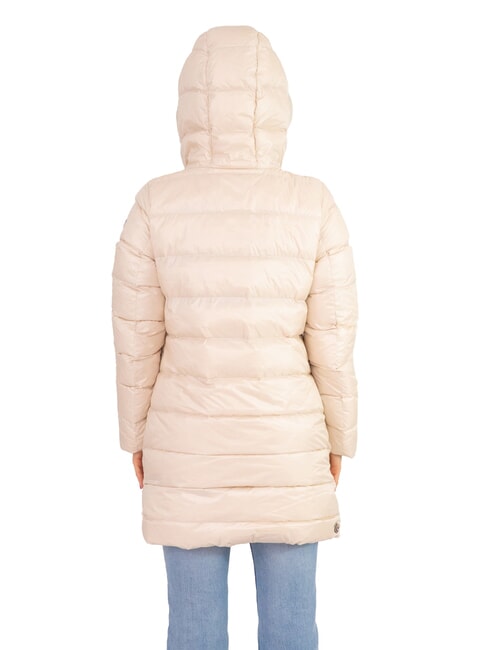DELUXE Long reversible down jacket with hood incense-arizona - Women's down jackets