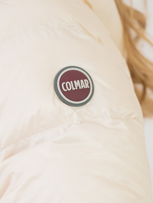 DELUXE Long reversible down jacket with hood incense-arizona - Women's down jackets