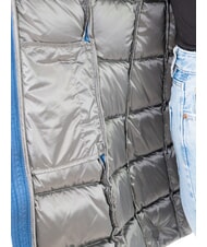 COLMAR DELUXE Long padded down jacket with hood darkoxford-darkste - Women's down jackets - 4