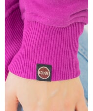 COLMAR STUNNING Full zip sweatshirt with hood and pleats pop star - Women's Sweatshirts - 3