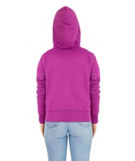 COLMAR STUNNING Full zip sweatshirt with hood and pleats pop star - Women's Sweatshirts - 2