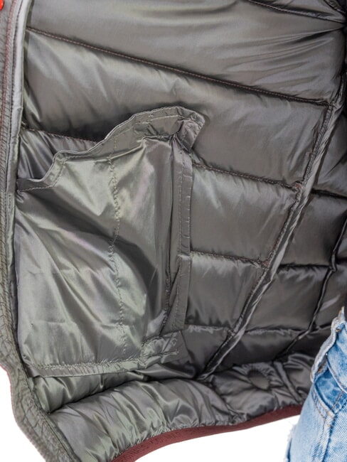 DELUXE Down jacket with fur hood darkbrunette-darks - Women's down jackets