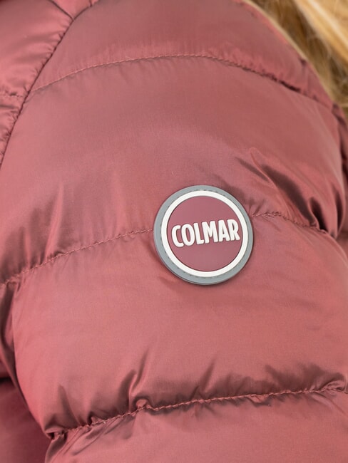 DELUXE Down jacket with fur hood darkbrunette-darks - Women's down jackets