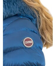 COLMAR DELUXE Women's down jacket with fur hood darkoxford-darkste - Women's down jackets - 3