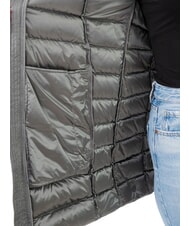 COLMAR DELUXE Women's down jacket with fur hood dark steel-dark steel - Women's down jackets - 4