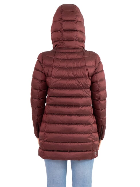 DELUXE Medium-length hooded down jacket darkbrunette-darks - Women's down jackets