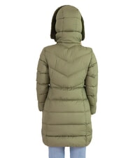 COLMAR CAPTION Women's long down jacket with hood - Women's down jackets