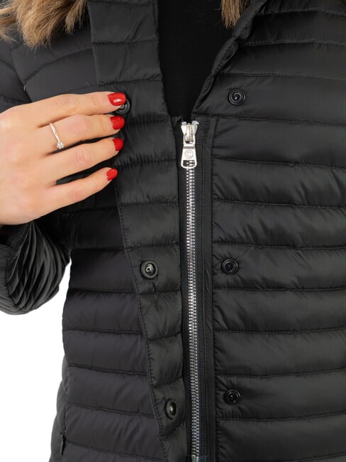 PUNKY Quilted blazer down jacket black - Women's down jackets