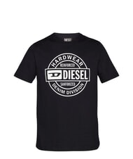 DIESEL T-JUST Cotton T-Shirt black - T-shirt - 3