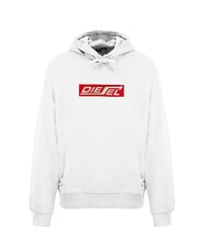 DIESEL S-GINN Hoodie white - Sweatshirts - 3