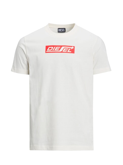 T-JUST Cotton T-shirt white - T-shirt