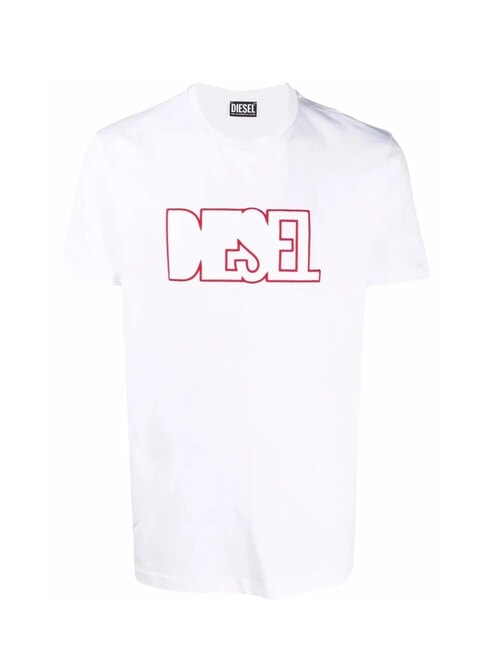 T-DIEGOR Cotton T-Shirt white - T-shirt