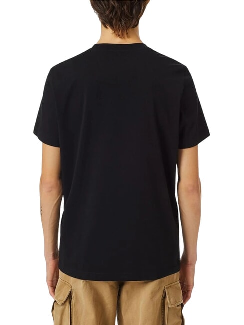 T-DIEGOR Cotton T-shirt black - T-shirt