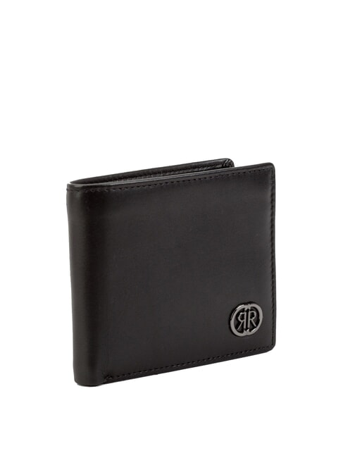 RAUL Leather coin purse wallet black - Men’s Wallets
