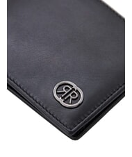 CERRUTI RAUL 8cc leather wallet black - Men’s Wallets - 4