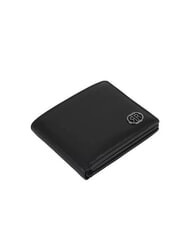 CERRUTI RAUL Leather wallet with flap black - Men’s Wallets - 5