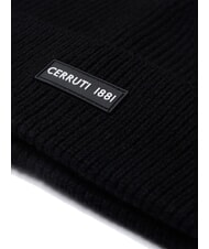 CERRUTI BEANIE Wool hat black - Hats - 3