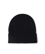 CERRUTI BEANIE Wool blend ribbed hat - Hats