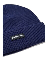 CERRUTI BEANIE Wool hat blue - Hats - 3