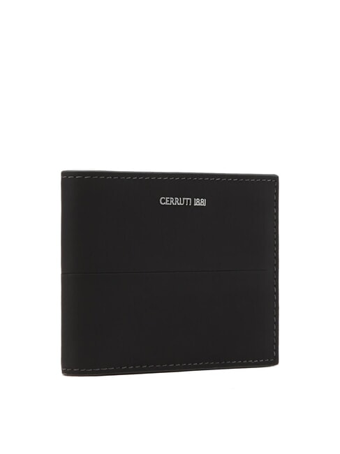 CERRUTIS 6 cc leather wallet black - Men’s Wallets