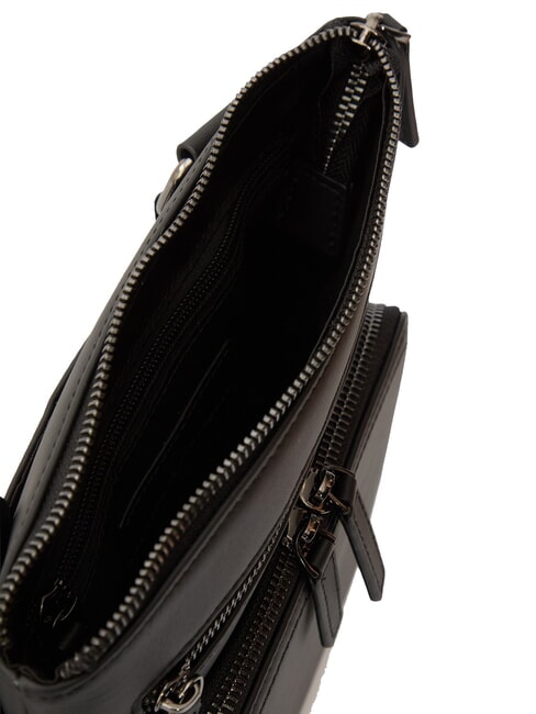 RORY Smooth leather bag black - Over-the-shoulder Bags for Men