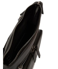 CERRUTI RORY Smooth leather bag black - Over-the-shoulder Bags for Men - 5