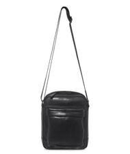 CERRUTI BRAD Leather bag with pocket black - Over-the-shoulder Bags for Men - 4