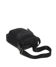 CERRUTI BRAD Leather and nylon bag black - Over-the-shoulder Bags for Men - 6
