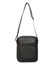 CERRUTI MADDOX Multi-pocket leather bag black - Over-the-shoulder Bags for Men - 5