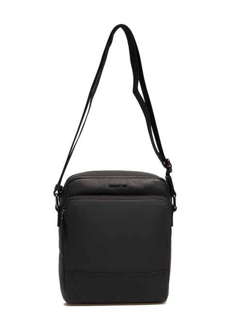 SCOTT Leather bag black - Over-the-shoulder Bags for Men
