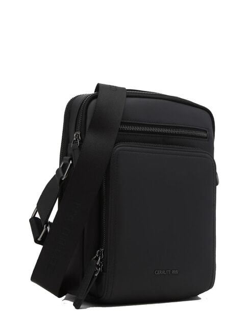 RORY Smooth leather multi-pocket bag black - Over-the-shoulder Bags for Men