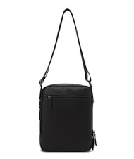 CERRUTI RORY Smooth leather multi-pocket bag black - Over-the-shoulder Bags for Men - 3